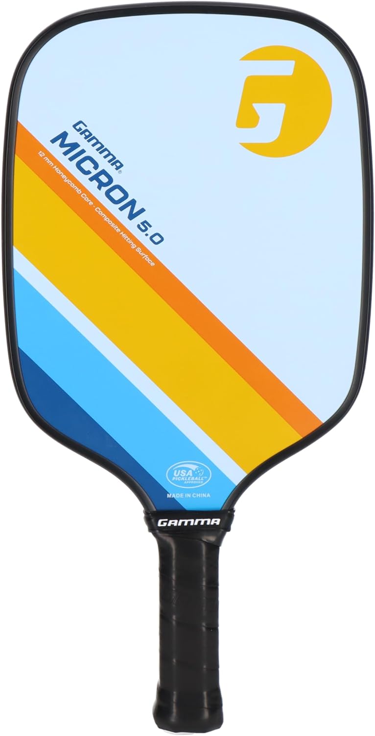GAMMA GAMMA Quantum Series 5.0 Pickleball Paddle (Micron/Neutron/Voltage/Atomic)